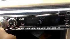 JVC car stereo Clock settings | Time settings In Car Clock
