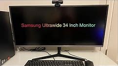 SAMSUNG 34-Inch SJ55W Ultrawide Gaming Monitor (LS34J550WQNXZA)