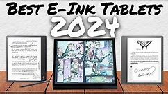 Top 5 E-Ink Tablets 2024 [Don't Buy Before Watching This!]