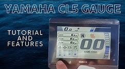 New Yamaha Outboard CL5 Gauge Overview and Tutorial - Boating 101