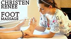 Swedish Foot Massage Therapy, Full Body Massage Series Relaxing Music & ASMR Soft Voice