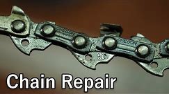 Chainsaw Chain Repair