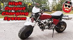 Mini Bike High Output Charging System & Moto Vlog