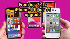 How to Change Profile iPhone 4 to ios 14 (easy tips)