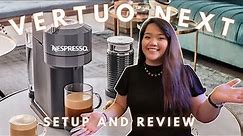 Unboxing the Nespresso VERTUO NEXT Quick Setup, First Impressions and Review | paulatwinkle