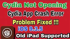 How to fix Cydia not opening error Fix Cydia App Crashing