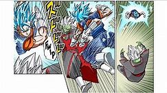 Vegito Blue VS Merged Zamasu (Full Color Manga)