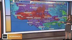 Tracking Hilary: Rain fall totals break records in Burbank and LA