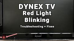 Dynex TV Red Light Blinking | 5-Min Troubleshooting