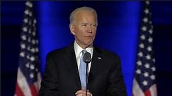 Biden speaks for the first time as President-elect