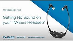 TV Ears - Getting No Sound on your TV Ears headset? - Troubleshooting & Support