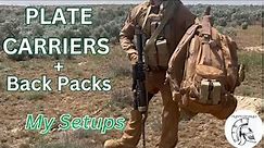 Rifle Plate Carrier with Backpacks - My Setups Explained