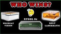 Battle of the Diode Lasers: xTool S1, Roly Lasermatic, WeCreat Vision