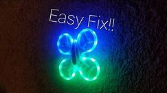 How to fix Sharper Image glow stunt Drone not flying