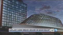 Gun Lake Casino breaks ground on $300M resort, Aquadome