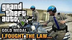 GTA 5 - Mission 41 - I Fought the Law... 100% Gold Medal Walkthrough