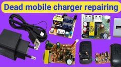 how to repair mobile charger||mobile charger repairing||charger repair||5v mobile charger repair