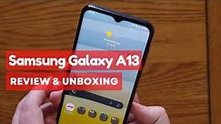 Samsung Galaxy A13 | Review & Unboxing