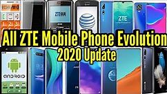All ZTE Mobile Phone Evolution 2009 To 2020