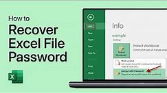 How To Remove/Recover Excel File Password - Easy Tutorial