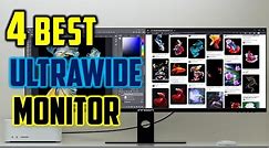 ✅Top 4 Best Ultrawide Monitor reviews in 2024 | Ultrawide Gaming Monitor Buying Guide