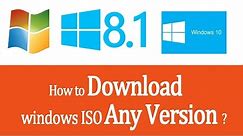 How to download Windows 7 8.1 10 from Microsoft Without Product Key (Any Version ISO, 32bit/64bit)