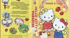 Hello Kitty's Paradise: Share & Care (Full 2003 ADV Films VHS)