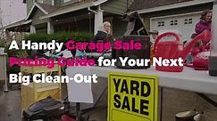 A Handy Garage Sale Pricing Guide for Your Next Big Clean-Out