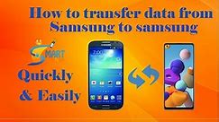 How to transfer all your data from a Samsung to a Samsung by using the Smart Switch app.