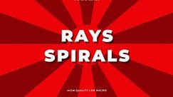Rays & Spirals Background | DaVinci Resolve Macro