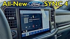 ALL-NEW Ford SYNC 4 Infotainment System! | 2021 Review and Tutorial