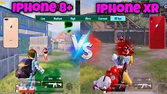 iPhone XR vs iPhone 8 Plus 🔥 Which One is best for pubg? iPhone XR pubg test 2023