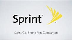 Sprint Cell Phone Plan Comparison!