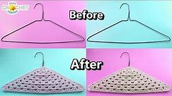 Clothes Hanger Covers Crochet Pattern & Tutorial
