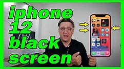 iPhone 12 black screen ? Here's the fix.