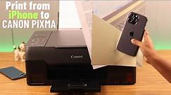 Print From iPhone to Canon Pixma Printer! [AirPrint]