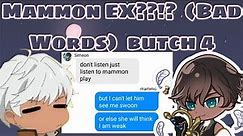 Obey me text: Mammon Ex?!? (Bad Words) Butch 4