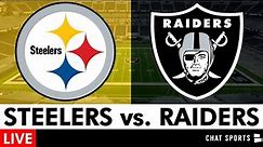 Steelers vs. Raiders Live Streaming Scoreboard + Free Play-By-Play | Sunday Night Football Stream
