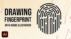 How to Draw Fingerprint with Adobe Illustrator