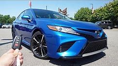 2019 Toyota Camry XSE: Start Up, Test Drive, Walkaround and Review