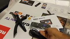 RCA Roku smart tv unboxing and complete setup - RTR3261