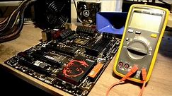 Z97-G45 desktop gaming motherboard diagnostic + repair process