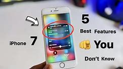 5 Secret Hidden features of iPhone 7 on IOS 15.7.8 - New features of IOS 15.7.8