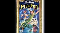 Opening to Peter Pan Fully Restored 45th Anniversary Limited Edition VHS (1998)