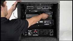 How to Assemble a Sound System Audio Rack - avnow.com