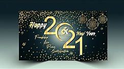 Happy New Year Poster Design || Photoshop Tutorial