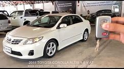 2011 TOYOTA COROLLA ALTIS 1.6 V AT