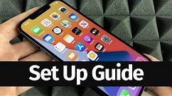 Set Up Guide for iPhone 12 Pro Max 128gb - First Time Turning On - Beginners Guide