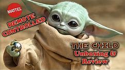 Remote-Controlled Mattel THE CHILD Animated Toy, From The Mandalorian, Unboxing & Review