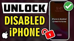 iPhone is Disabled, connect to iTunes? How to Unlock iPhone/iPad Without Passcode or iTunes